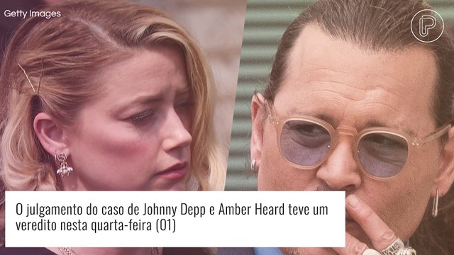 Johnny Depp x Amber Heard: polêmico processo judicial chega ao fim e atores se manifestam. Saiba veredito!