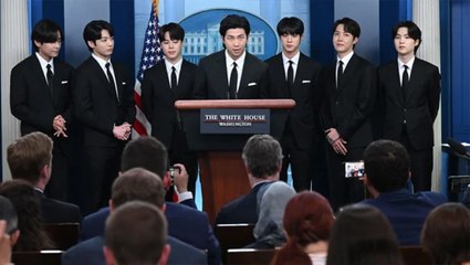 BTS Speaks Against Asian-Targeted Hate Crimes at the White House & ARMY Goes After Tucker Carlson | THR News