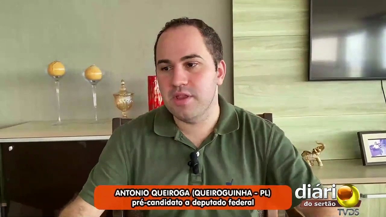 Filho do ministro Marcelo Queiroga fala da pré-candidatura e destaca projetos para o Sertão