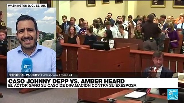 Informe desde Washington: Johnny Depp gana caso de difamación contra Amber Heard