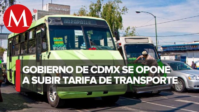 Gobierno de CdMx pide a transportistas no bloquear avenidas mañana; estamos abiertos al diálogo
