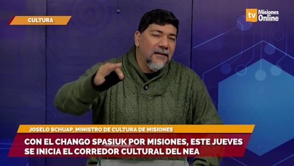 Con el Chango Spasiuk por misiones, este jueves se inicia el corredor cultural del NEA