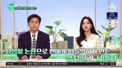 사생활 논란 배우 강지환, 서예지의 근황은?