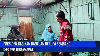 Presiden Jokowi Sambangi Rumah Warga di Kabupaten Ende, NTT