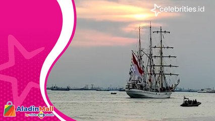 KRI Dewaruci Berlayar Napak Tilas Jalur Rempah Nusantara Mulai dari Surabaya