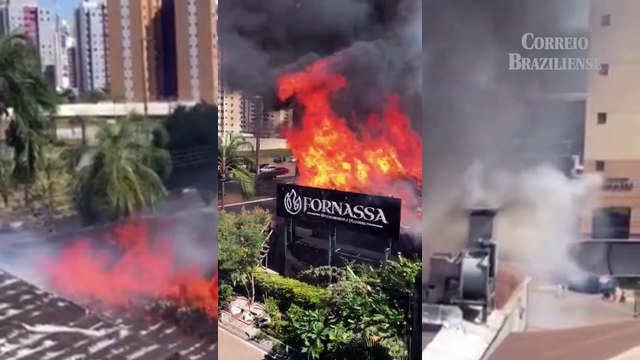 Incêndio em restaurante de Águas Claras