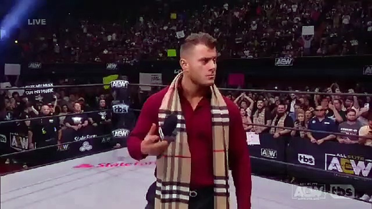 MJF AEW DYNAMITE PIPE BOMB FULL PROMO DESTROYING TONY KHAN,THE FANS AND EX WWE WRESTLERS