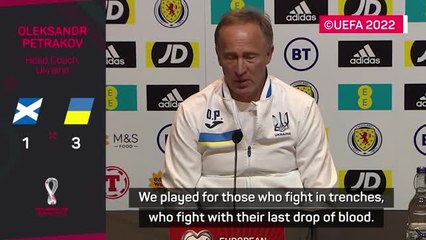 Petrakov dedicates Ukraine win to those fighting back home