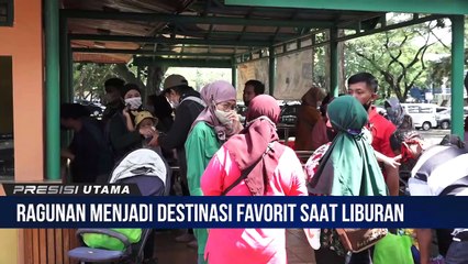 Ragunan Dipadati Pengunjung Dihari Libur Nasional