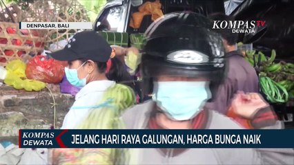 Harga Bunga Melonjak Jelang Hari Raya Galungan