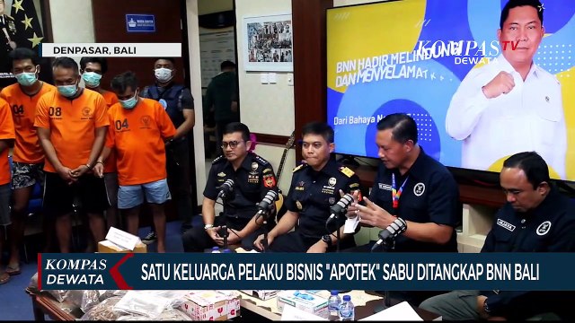 BNN Bali Bongkar Bisnis Apotek Sabu