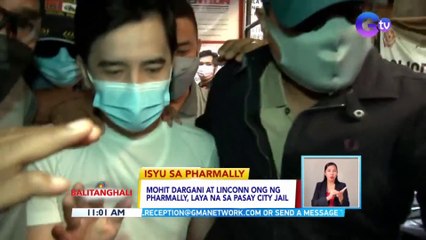 Mohit Dargani at Linconn Ong ng Pharmally, laya na sa Pasay City jail | BT