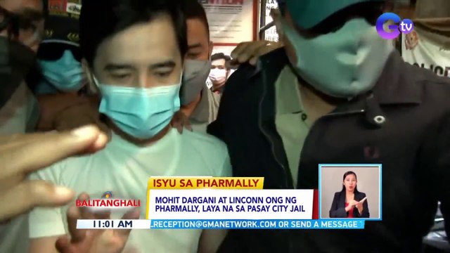 Mohit Dargani at Linconn Ong ng Pharmally, laya na sa Pasay City jail | BT