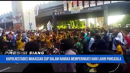 Kapolrestabes Makassar Cup 2022 di Hari Lahir Pancasila
