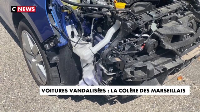 Voitures vandalisées : la colère des Marseillais