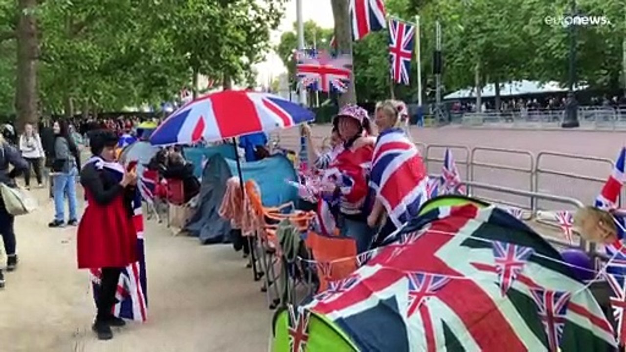 Celebraciones en el Reino Unido por los 70 años de Isabel II en el trono