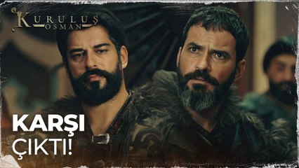 Barkın, Osman Bey'in kararına itiraz ediyor!- Kuruluş Osman  96. Bölüm