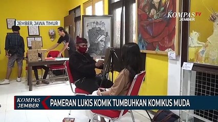 Pameran Lukisan Komik Jaga Eksistensi Komik di Era Digitalisasi Informasi