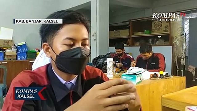Kreatif! Siswa SMK Manfaatkan Limbah Pipa Paralon Jadi Lampu Hias yang Cantik