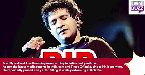 RIP Singer KK passes away after falling ill while performing in Kolkata