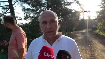 İSTANBUL-ARNAVUTKÖY'DE OTOMOBİLİYLE GÖLETE DÜŞTÜ