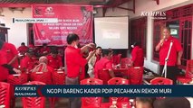 Ngopi Bareng Kader PDIP Pecahkan Rekor Muri