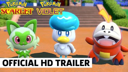 Pokémon Scarlet and Pokémon Violet | Official Second Trailer