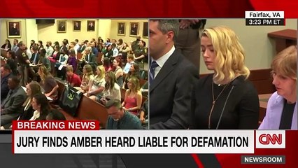 Watch the jury announce its verdict in the Johnny Depp, Amber Heard trial