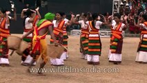 Dimasa-Kachari women folk song and dance