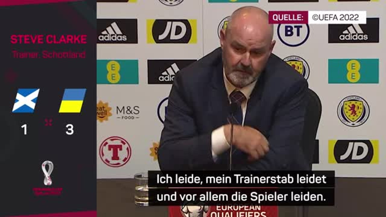 Clarke: "es war nicht unser abend"