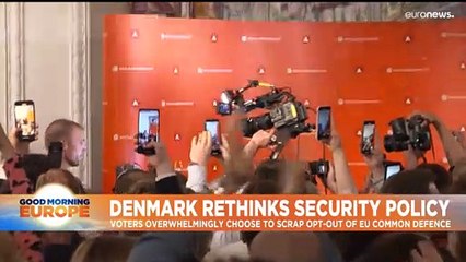 Denmark votes to join EU common defence policy