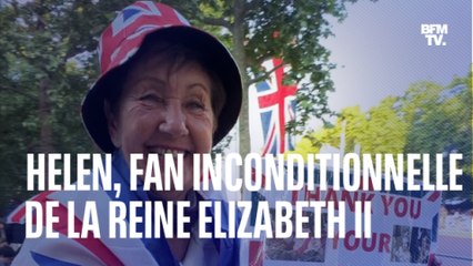 Download Video: Cette fan d'Elizabeth II a dormi devant Buckingham pour assister à son jubilé