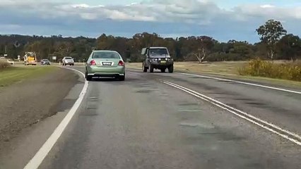 Old Narrandera Road potholes, Wagga