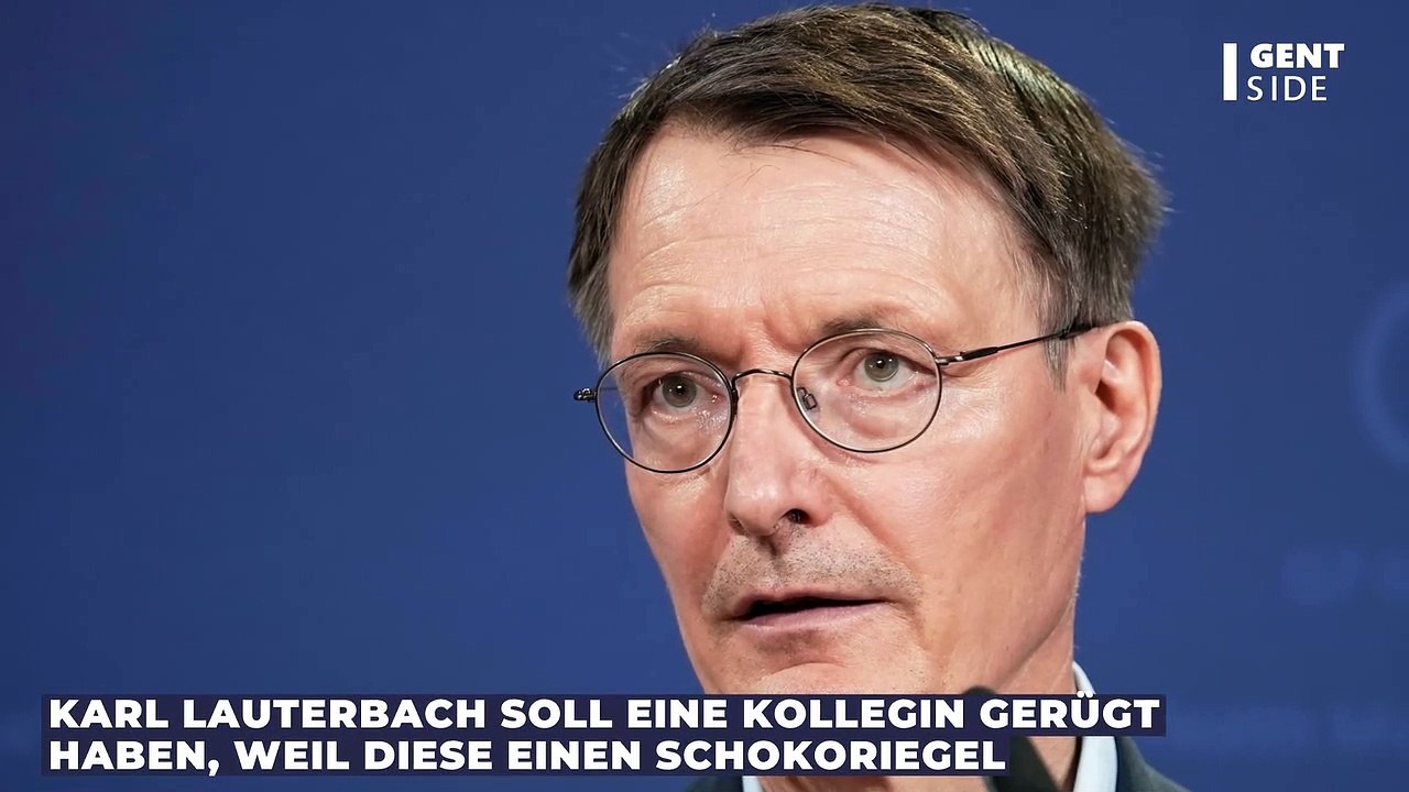 Karl Lauterbach soll Kollegin wegen Schokoriegel gerügt haben: Ministerrunde probt Kindergartenaufstand