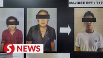 Johor police bust drug trafficking syndicate with the arrest a family