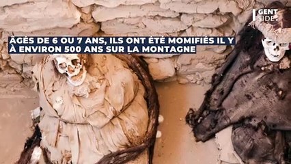 Les incas utilisaient de la cocaïne sur les enfants lors de leurs rites sacrificiels