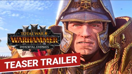 Teaser-tráiler de Immortal Empires: así es la expansión de Total War: Warhammer 3