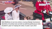 Kate Middleton en blanc et grand chapeau pour le jubilé : Charlotte fait le show avec George et Louis