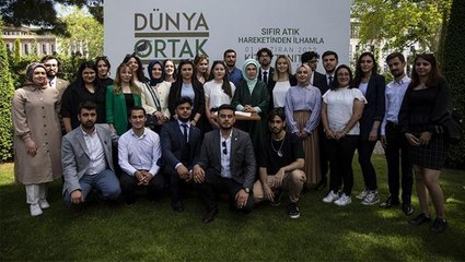 Emine Erdoğan'dan çevreci gençlere tam destek: Söyleye söyleye başaracağız