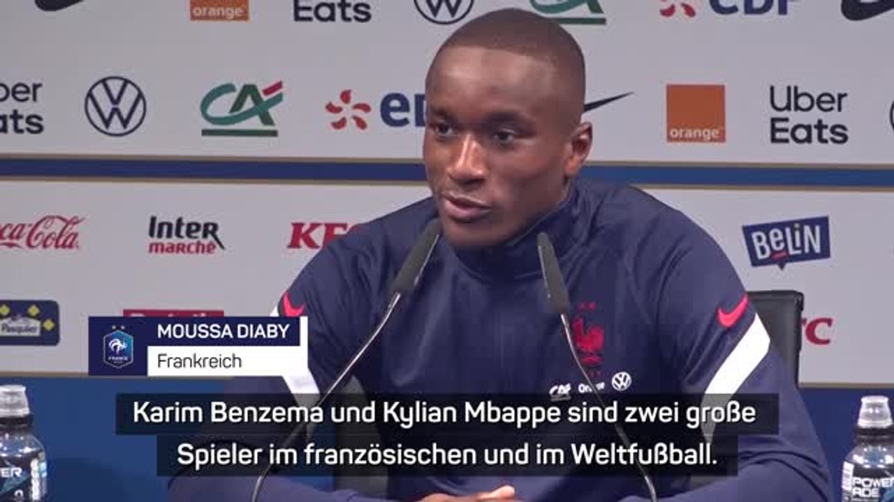 Diaby: "Lerne viel" von Benzema und Mbappe