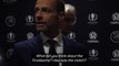 UEFA boss UEFA boss Čeferin evades question on Paris final fiasco