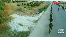 Suriye Milli Ordusu gövde gösterisinde