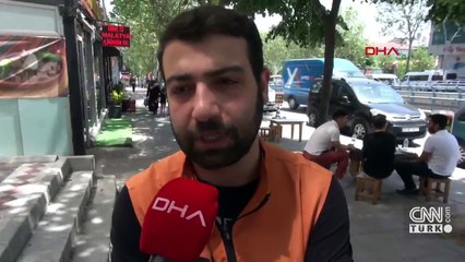 Kuryenin siparişini böyle çaldılar