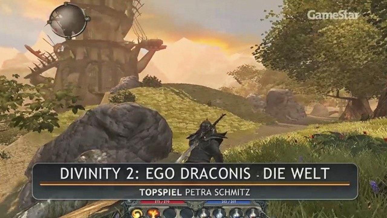 Divinity 2: ego draconis - test-video: die welt
