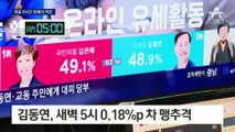 새벽 5시 32분의 역전…경기지사, 피 말린 밤샘 개표