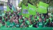 Belçika'da kültür ve sağlık sektörü çalışanlarından protesto
