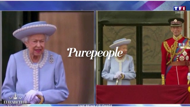 Jubilé de platine : Elizabeth II impeccable en bleu azur, elle fait une apparition remarquée auprès de son cousin !