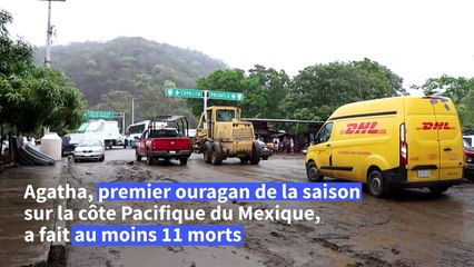 Mexique: l'ouragan Agatha laisse un paysage de désolation