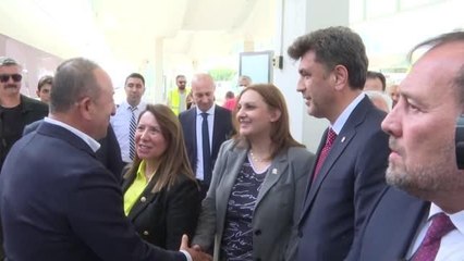 Dışişleri Bakanı Mevlüt Çavuşoğlu, Eskişehir'de