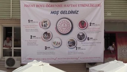 Halk eğitimi merkezinden yılsonu sergisi